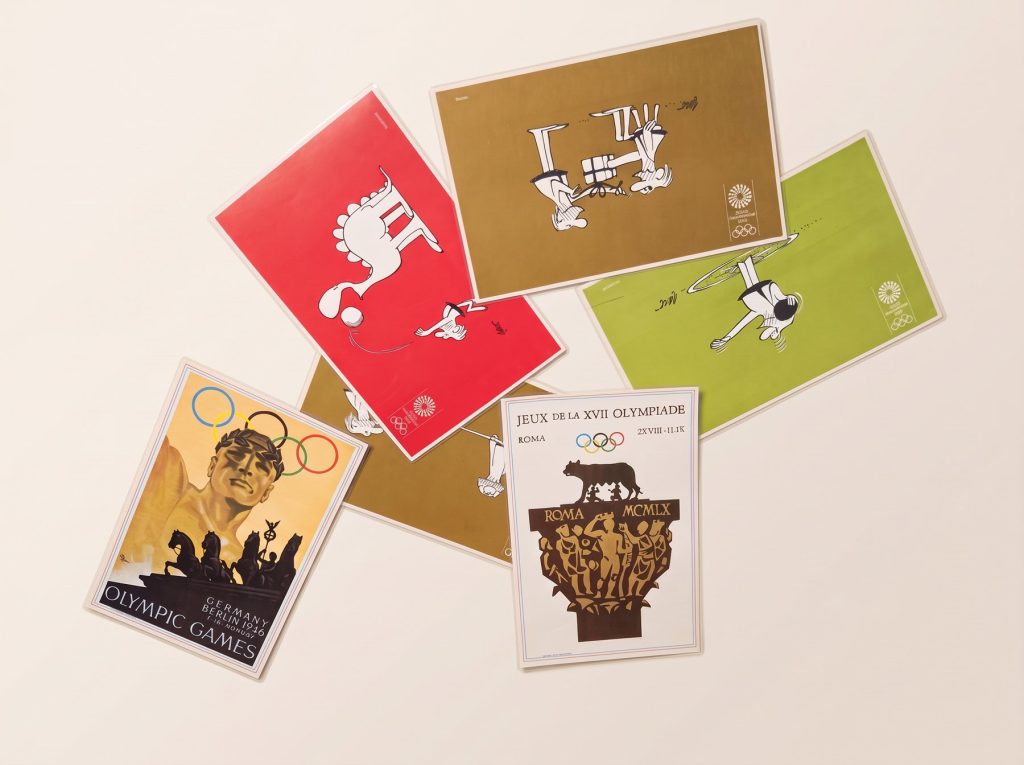 Vintage Olympics Placemats (Set of 6)