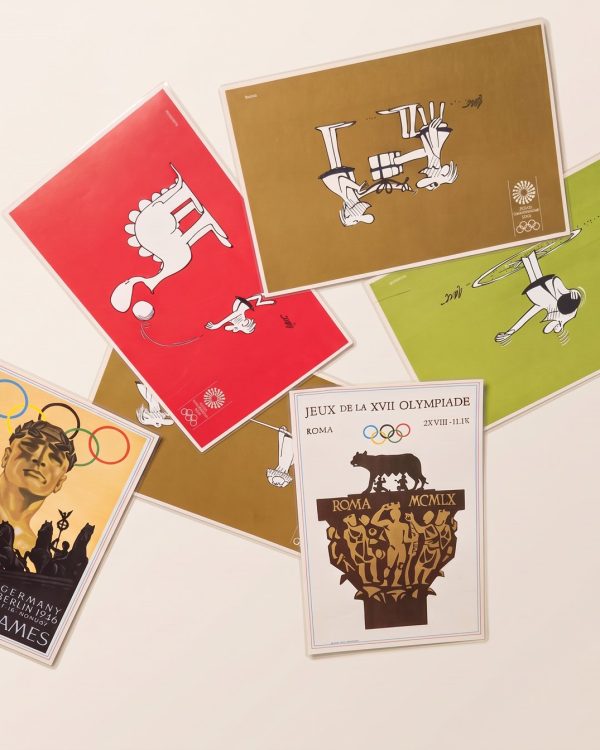 Vintage Olympics Placemats (Set of 6)